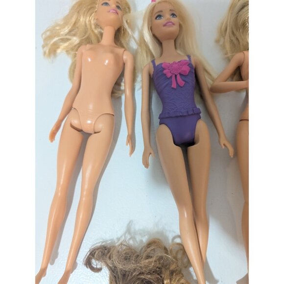 bundle 9 Mattel Barbie Dolls Bundle various plus 2 bodies AS IS Read - Picture 11 of 13